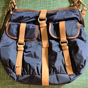 Cole Haan Nylon and Leather Crossbody